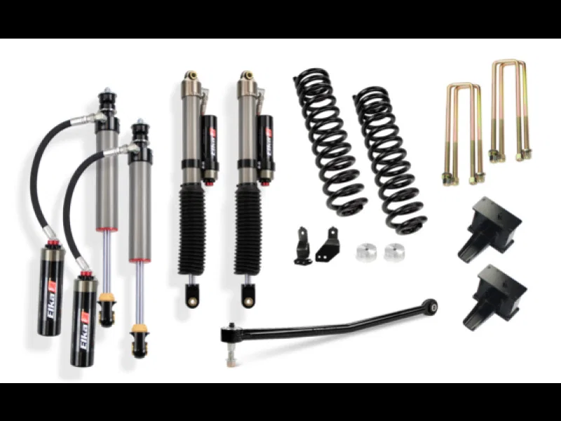 Cognito 220-P1134, 23-24 Ford F-250/350 SD 4WD 3in Elite Lift Kit w/ Elka 2.5 Remote Reservoir Shocks