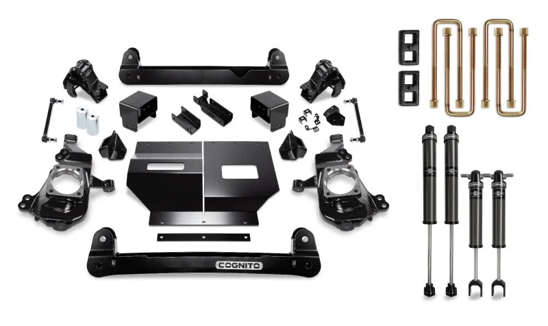 Cognito 110-P1421, 2020+ Chevrolet Silverado / GMC Sierra 2500/3500 4in Standard Lift Kit w/ 2.0 IFP Shocks