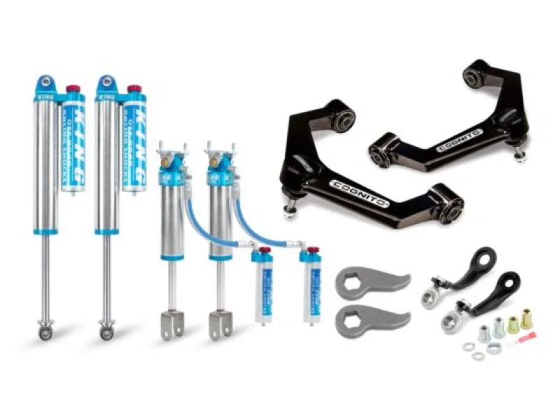 Cognito 510-P0931, 20-24 Chevy/GMC Silv/Sierra 2500/3500 HD 2WD/4WD 3in Elite Leveling Kit w/ King 2.5 RR