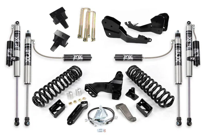 Cognito 120-P1282, 17-22 Ford F-250/350 SD 4WD 4/5in Standard Lift Kit w/ Fox PS 2.0 PSRR Shocks