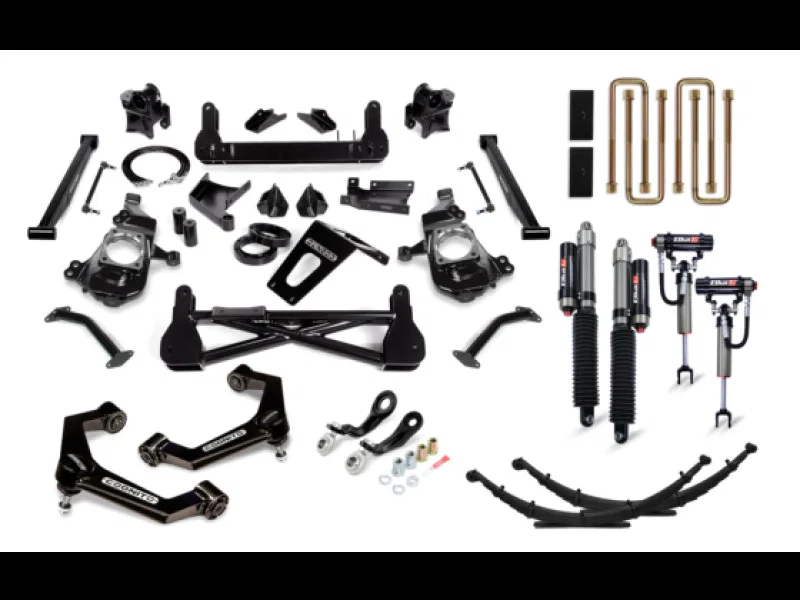 Cognito 210-P1184, 20-24 Chevy/GMC Silv/Sierra 2500/3500 HD 2WD/4WD 7in Elite Lift Kit w/ Elka 2.5 RR Shocks