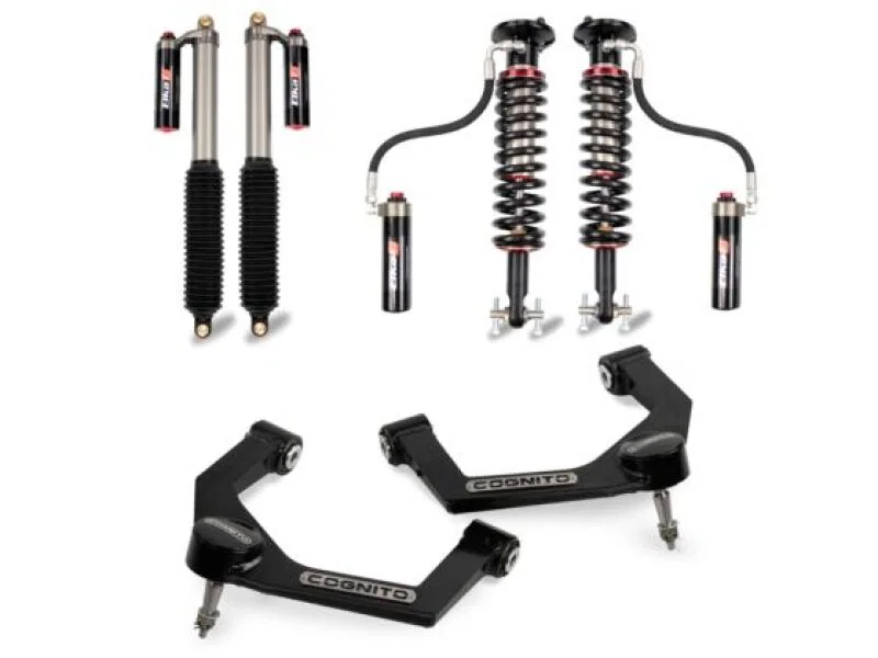 Cognito 220-P1141, 21-23 Ford F-150 4WD 2.5in Elite Leveling Kit w/ Elka 2.5 Reservoir shocks