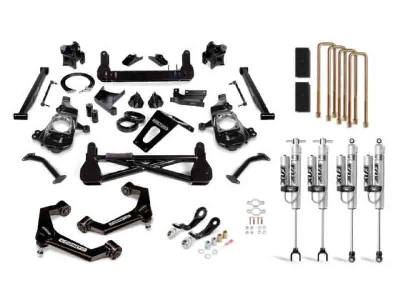 Cognito 110-P1033, 20-24 Chevy/GMC Silv/Sierra 2500/3500 HD 2WD/4WD 7in Perf Lift Kit w/ Fox PSRR 2.0 Shocks