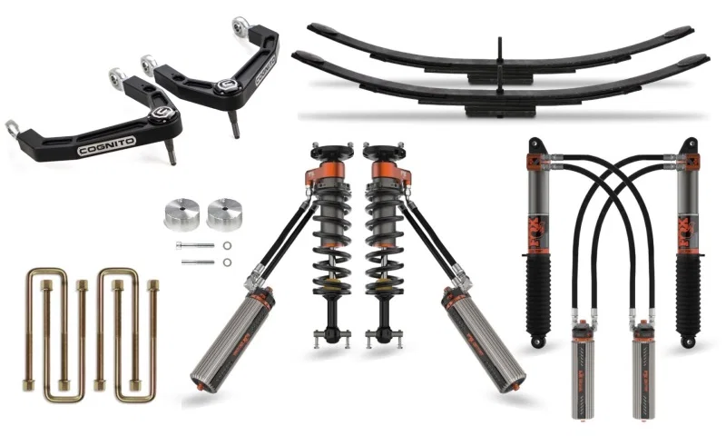 Cognito 510-P1393, 19-25 Chevy/GMC Silv/Sierra 1500 Ultimate Leveling Kit With Fox FRS 3.0 IBP Shocks 3-Inch
