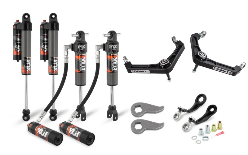 Cognito 210-P1366, 2020+ Chevrolet Silverado 2500/3500 HD 3in Elite Leveling Kit w/ Fox 2.5 Elite Perf. Shocks