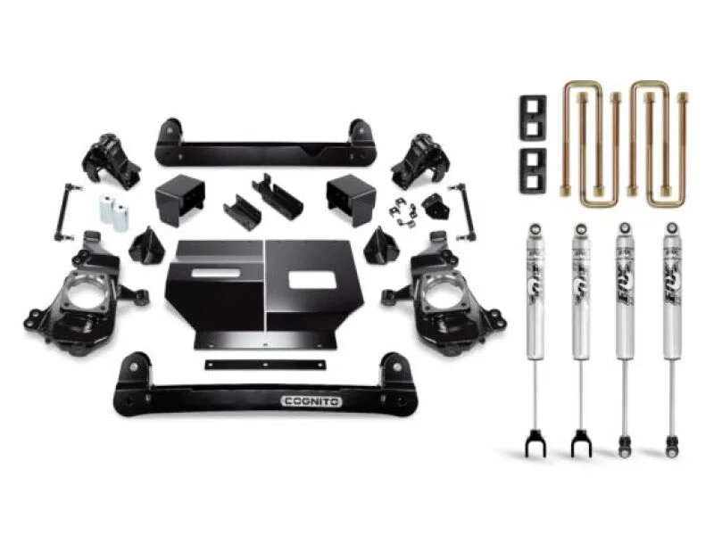 Cognito 110-P0890, 20-24 Chevy/GMC Silverado/Sierra 2500/3500 HD 2WD/4WD 4in Std Lift Kit w/ Fox PS 2.0 IFP