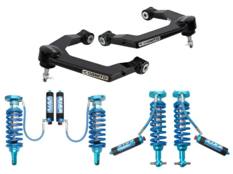 Cognito 510-P1237, 21-24 Chevy/GMC Yukon/XL/Tahoe/Suburban (w/o Air Ride) 3in Elite Leveling Kit w/ King 2.5