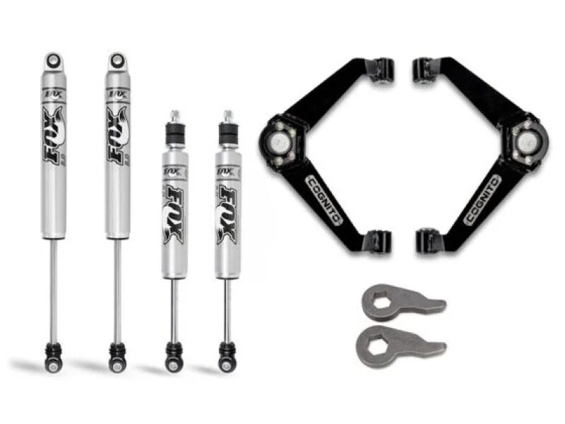 Cognito 110-P0753, 01-13 Chevy/GMC Silv/Sierra 2500/3500 HD 2WD/4WD 3in Perf Leveling Kit w/ Fox PS 2.0 IFP