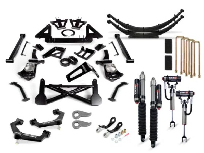 Cognito 210-P1178, 20-24 Chevy/GMC Silv/Sierra 2500/3500 HD 2WD/4WD 12in Elite Lift Kit w/ Elka 2.5 RR Shocks