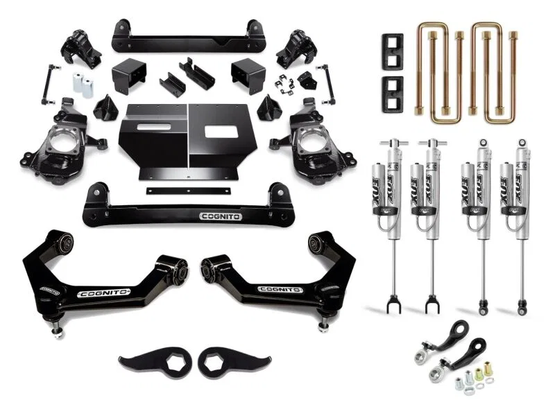 Cognito 110-P1270, 20-24 Chevy/GMC Silv/Sierra 2500/3500 HD 2WD/4WD 5in Perf Lift Kit w/ Fox PSRR 2.0 Shocks