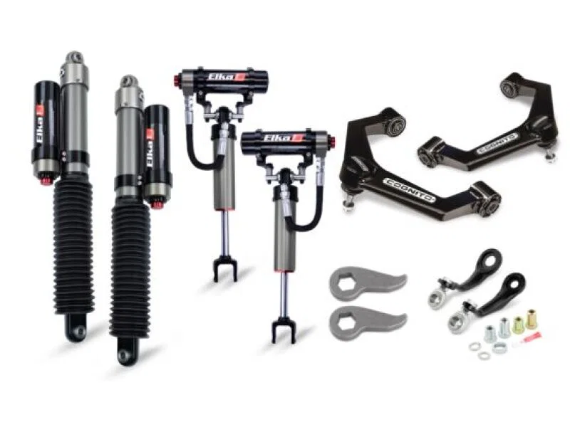 Cognito 210-P1130, 11-19 Chevy/GMC Silv/Sierra 2500/3500 HD 2WD/4WD 3in Elite Leveling Kit w/ Elka 2.5 RR