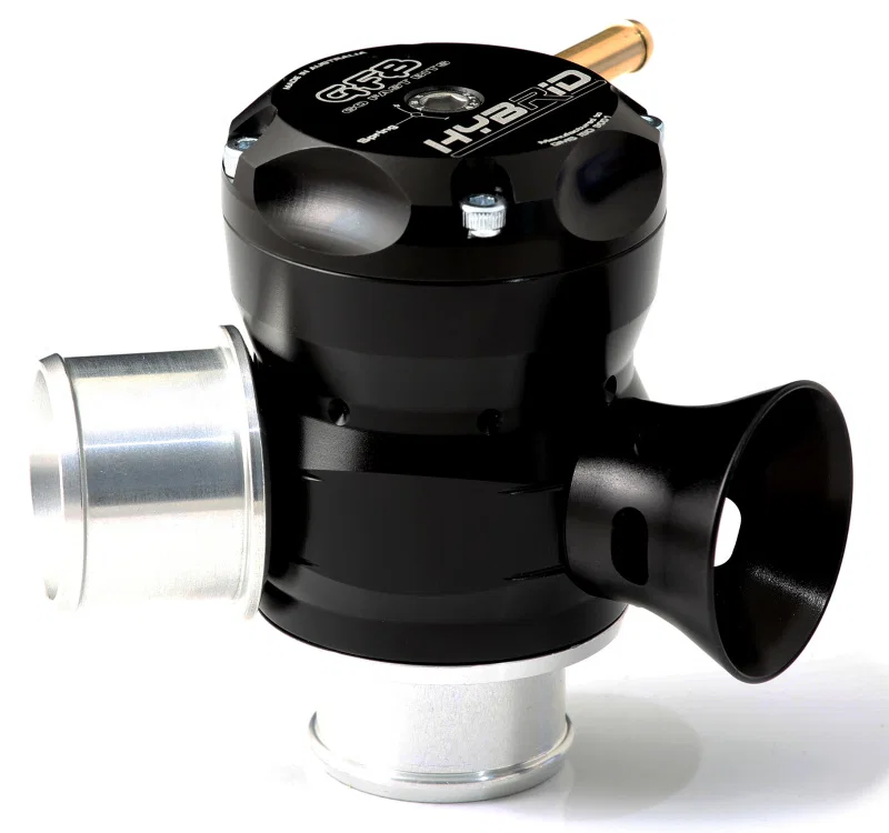 Go Fast Bits T9233, GFB HYBRID TMS Dual Port (33mm Inlet/Outlet) Mitsubishi EVO I-X
