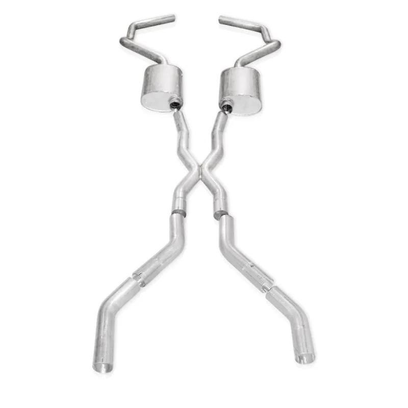 Stainless Works CA67693CS, Chevy Camaro 1967-69 Exhaust 3in Stainless with X-Pipe