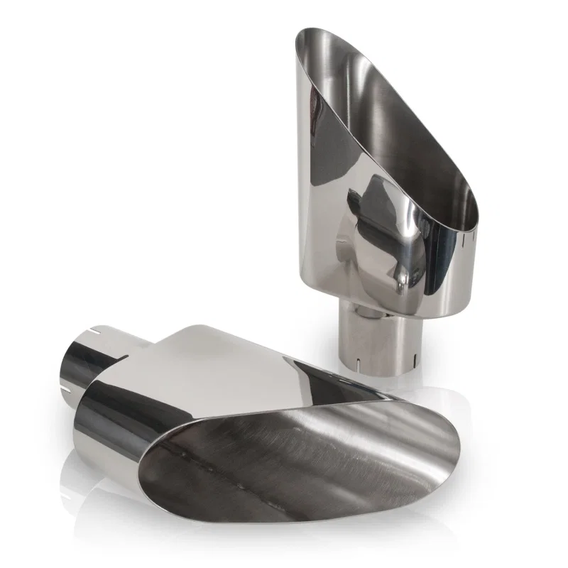 Stainless Works 782250, Big Oval Truck Side Tips - 2.50in ID Inlet (priced per pair)