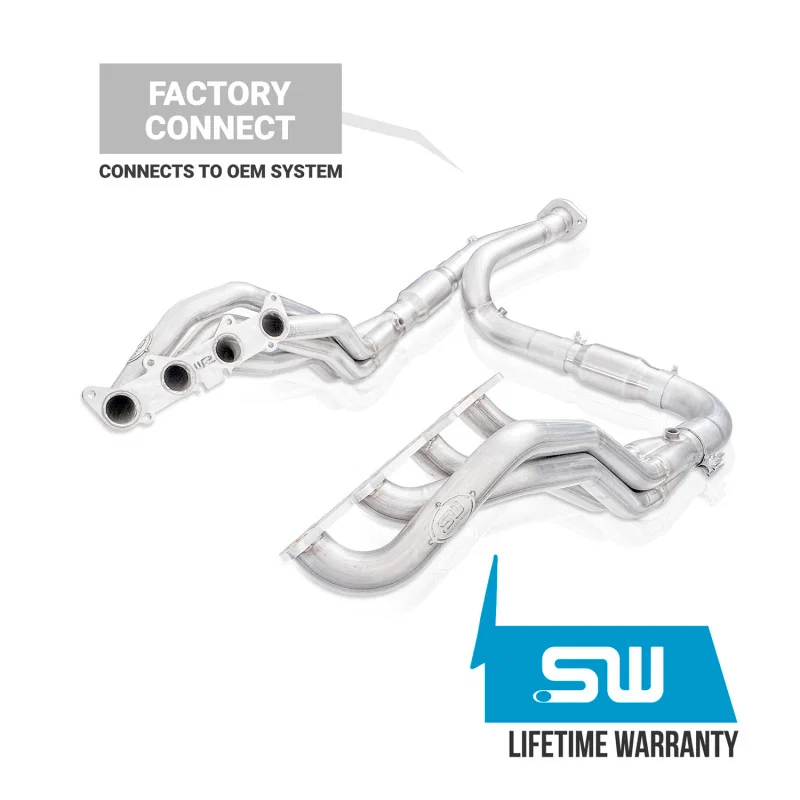 Stainless Works FT21HCATY, Headers 2021-23 F-150 5.0L Long Tube Header Kit