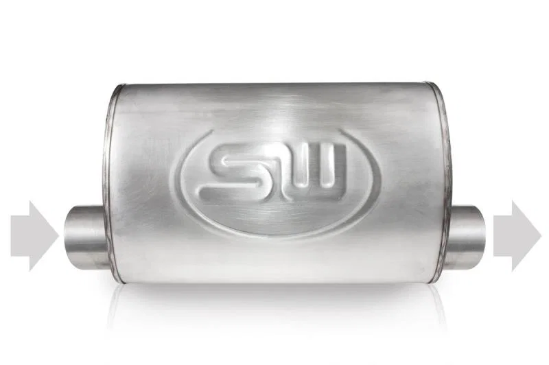 Stainless Works TM5C25O25OSS, 2.5in ID OFFSET INLET/ 2.5in OD OFFSET OUTLET (ON SAME SIDE) 5inX9in