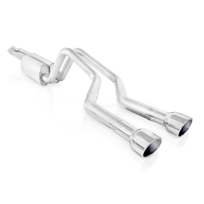 Stainless Works TBTDLMFCBCO, 2006-09 Trailblazer SS 6.0L 2-1/2in S-Tube Exhaust Y-Pipe Center Bumper Exit