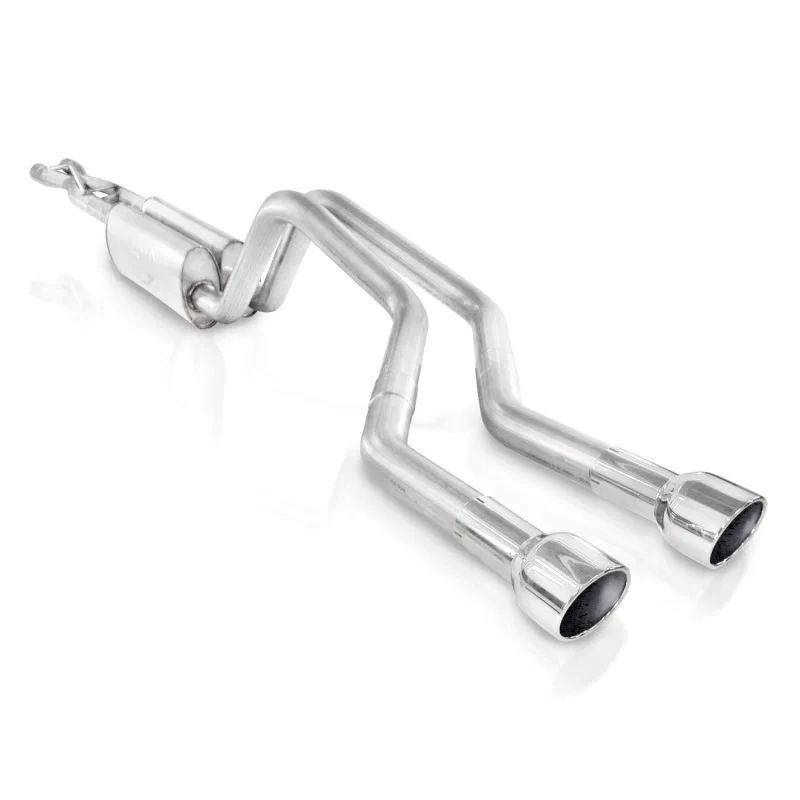 Stainless Works TBTDLMF, 2006-09 Trailblazer SS 6.0L 2-1/2in S-Tube Exhaust X-Pipe Side Bumper Exit