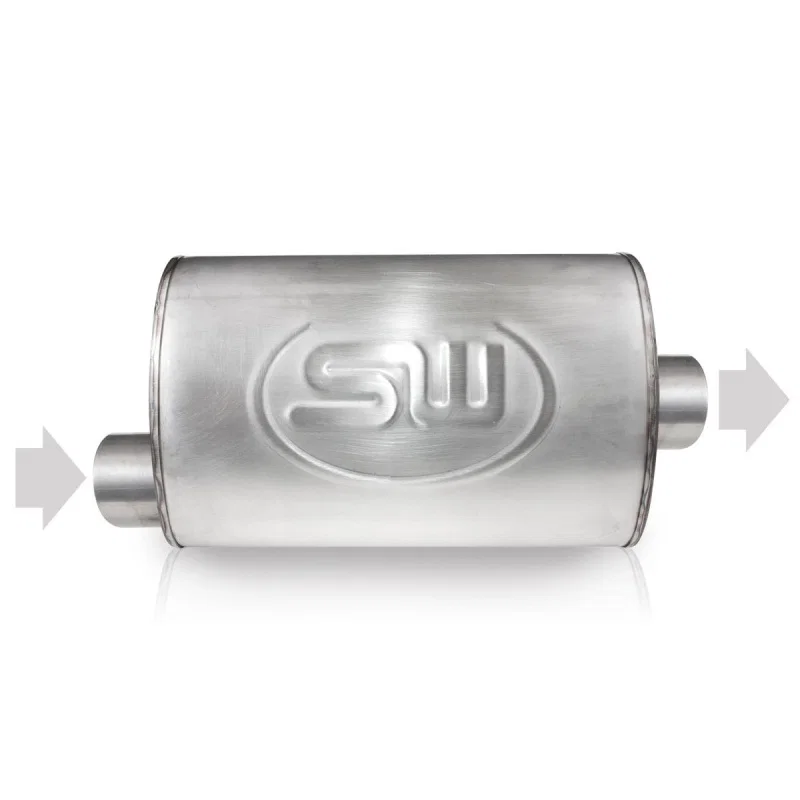 Stainless Works TM4S25O25C, 2.5in ID OFFSET INLET/ 2.5in OD CENTER OUTLET 4inX8in