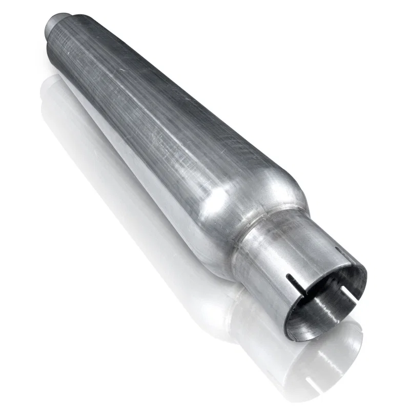 Stainless Works ST2242, 2in SMOOTH TUBE MUFFLER (MILL FINISH)