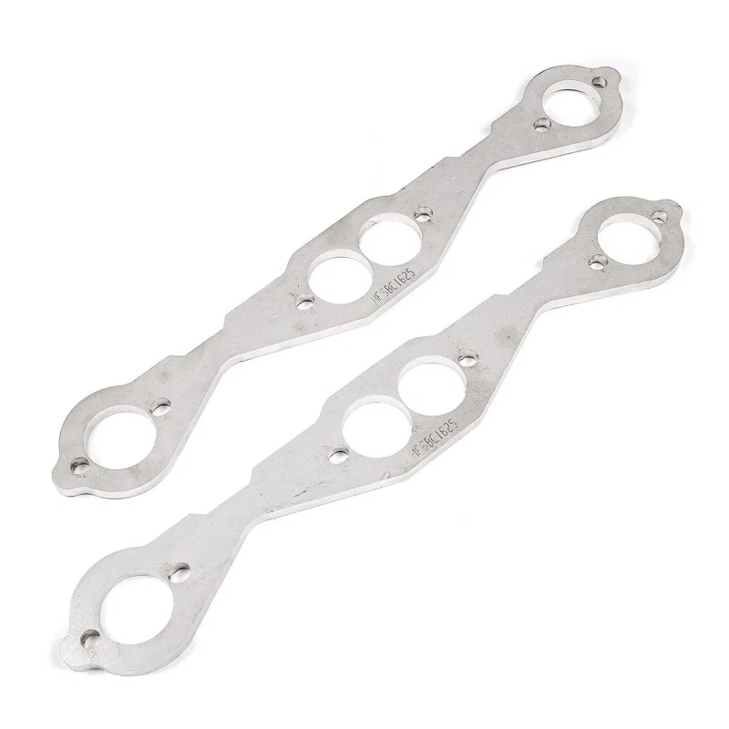 Stainless Works HFSBC1625, Small Block Chevy Round Port Header 304SS Exhaust Flanges 1-5/8in Primaries