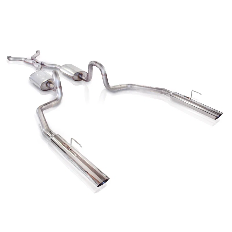 Stainless Works CRVIC98CB, Ford Crown Vic/Grand Marquis 1998-02 Exhaust 2-1/2in Chambered