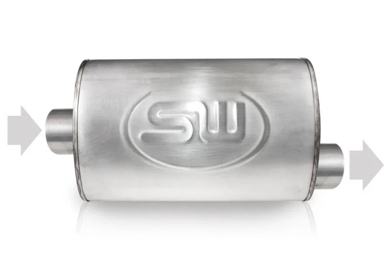 Stainless Works TM4S22C22O, 2.25in ID CENTER INLET/ 2.25in OD OFFSET OUTLET 4inX8in