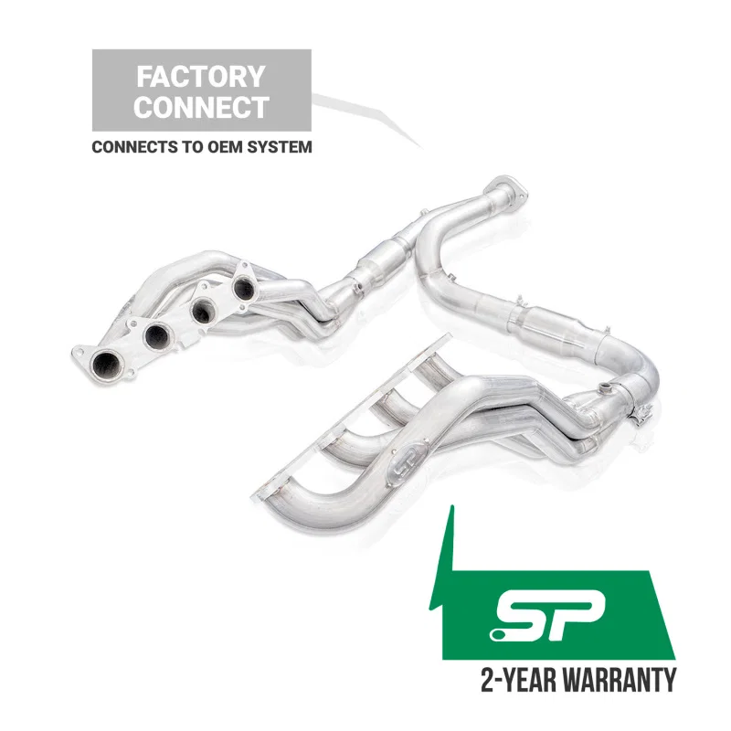 Stainless Works SFT18HCATY, 15-20 Ford F150 5.0L Stainless Power Headers Kit w/ Factory Connect