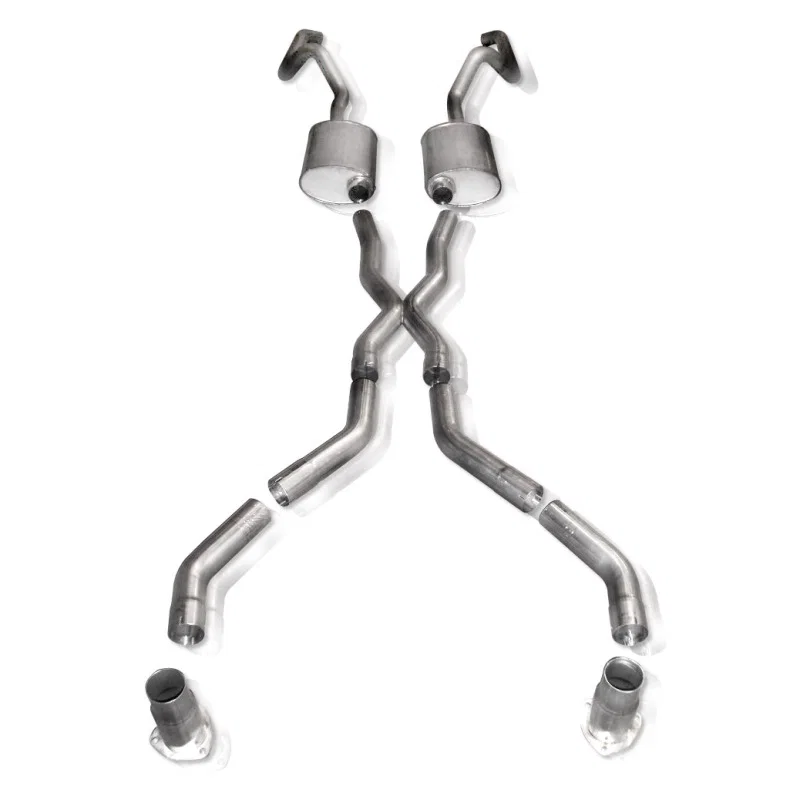 Stainless Works CA676925CSAR, Chevy Camaro 1967-69 Exhaust 2.5in X-Pipe