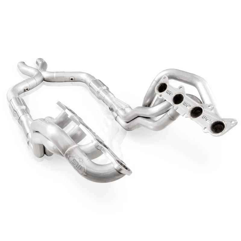 Stainless Works M11HDRCATX, 2011-14 Mustang GT Headers 1-7/8in Primaries High-Flow Cats 3in X-Pipe