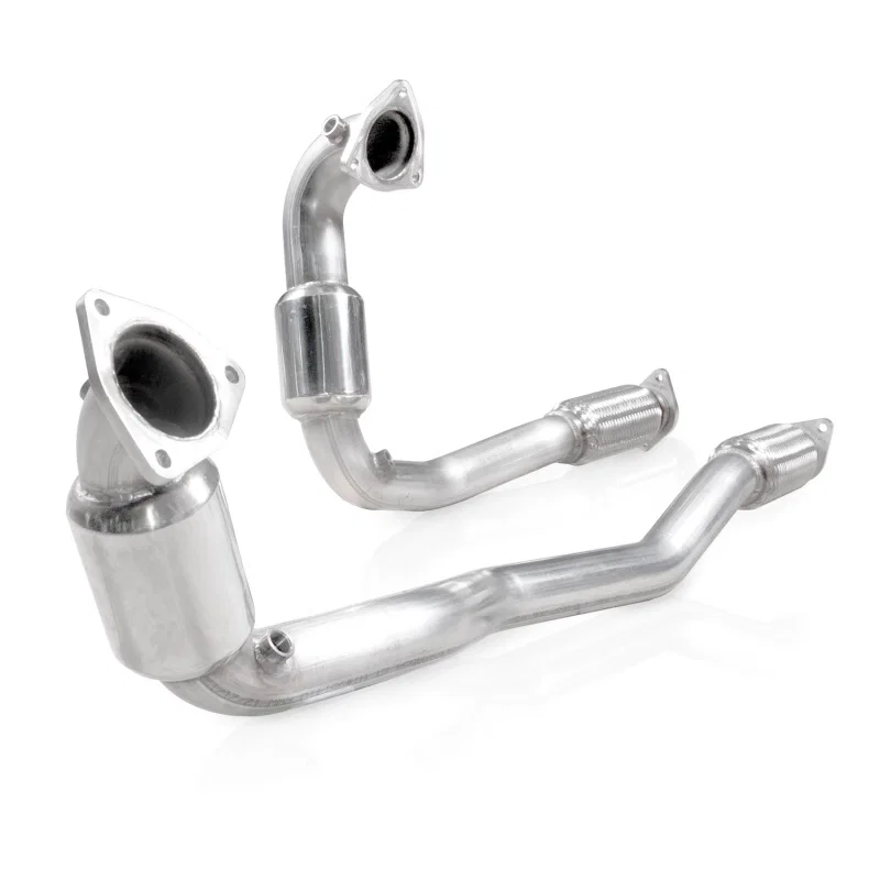 Stainless Works TA10ECODPCAT, 2010-18 Ford Taurus SHO V6 Downpipe High-Flow Cats