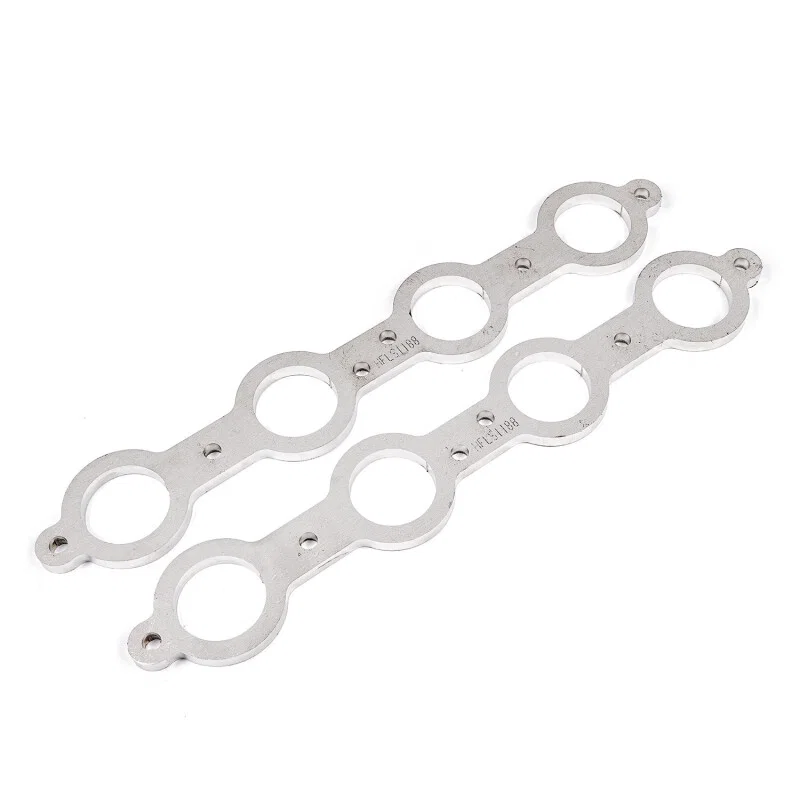 Stainless Works HFLS1188, Chevrolet LS1/LS6 Round Port Header 304SS Exhaust Flanges 1-7/8in Primaries
