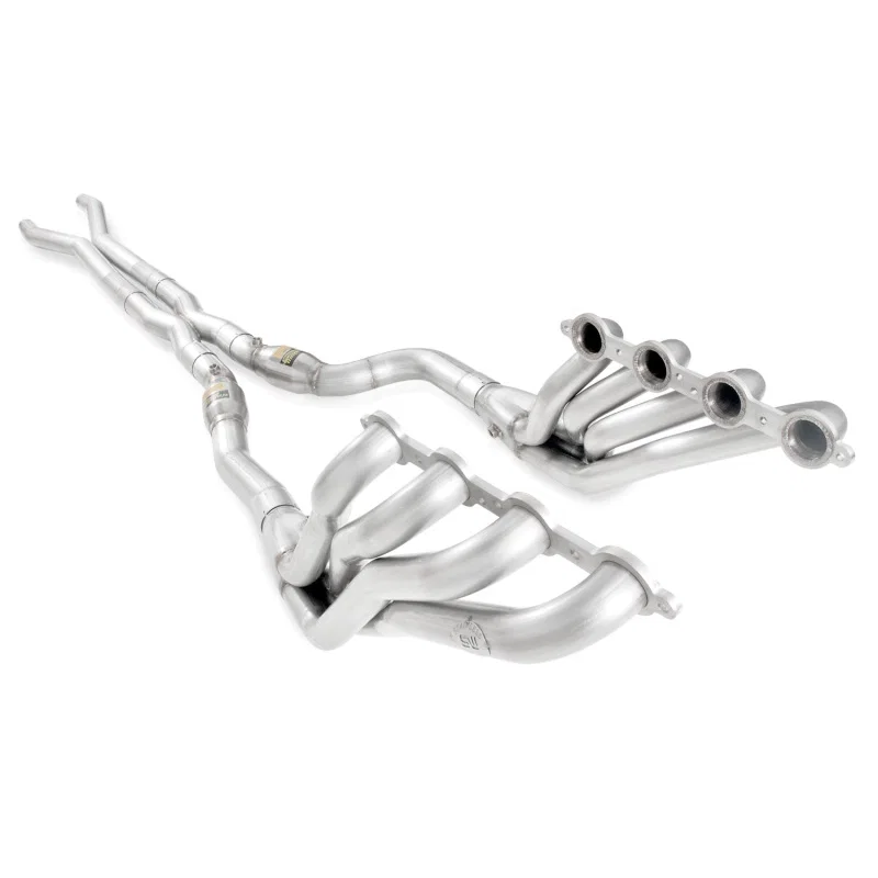 Stainless Works CTSV9HCAT, 2009-15 Cadillac CTS-V Headers 2in Primaries High-Flow Cats 3in Leads X-Pipe Factory