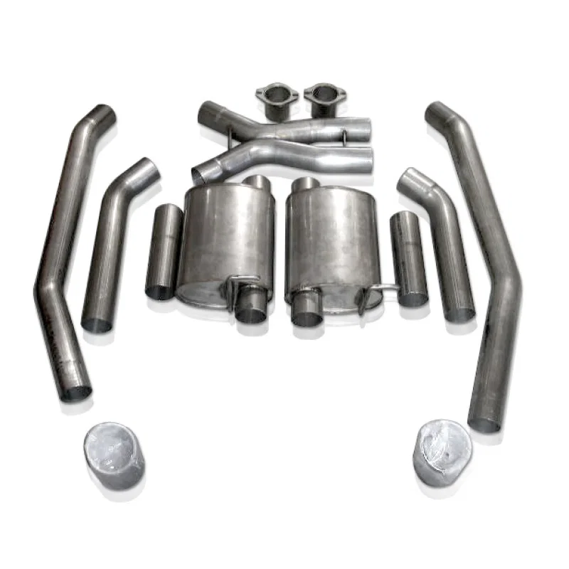 Stainless Works 05GTOCTMCB, Pontiac GTO 2005-2006 Exhaust Chambered (w/x-pipe)