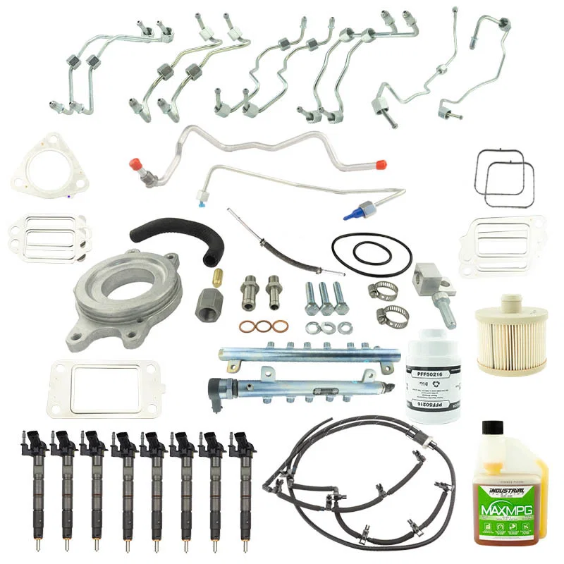 Industrial Injection 4G6105, 11-16 Duramax 6.6L LML Bosch Disaster Kit w/ CP3 Conversion Kit ONLY (No CP3)