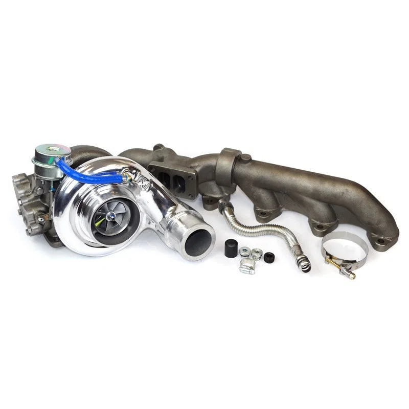 Industrial Injection 22C405, 2013 Dodge 6.7L Cummins (2500 Only) Silver Bullet PhatShaft 69 Turbo Kit