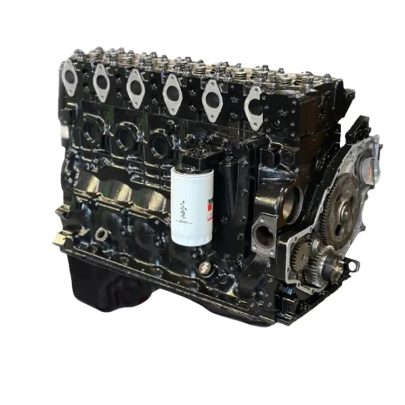 Industrial Injection PDM-59STKLB-5HS, 04.5-07 Dodge Cummins 5.9L Common Rail Stock Long Block Engine w/ARP Head Studs