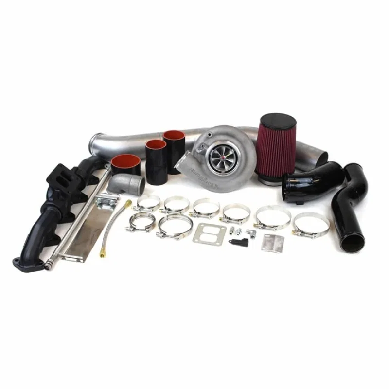Industrial Injection 227445, 03-07 5.9 Cummins S300 SX-E Single Turbo Kit 64/68 With 1.0 A/R