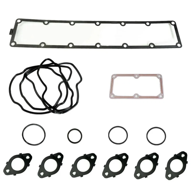 Industrial Injection 246B06, Engine Installation Gasket Set 2007.5-2018 6.7L Cummins W/Out Injector Harness
