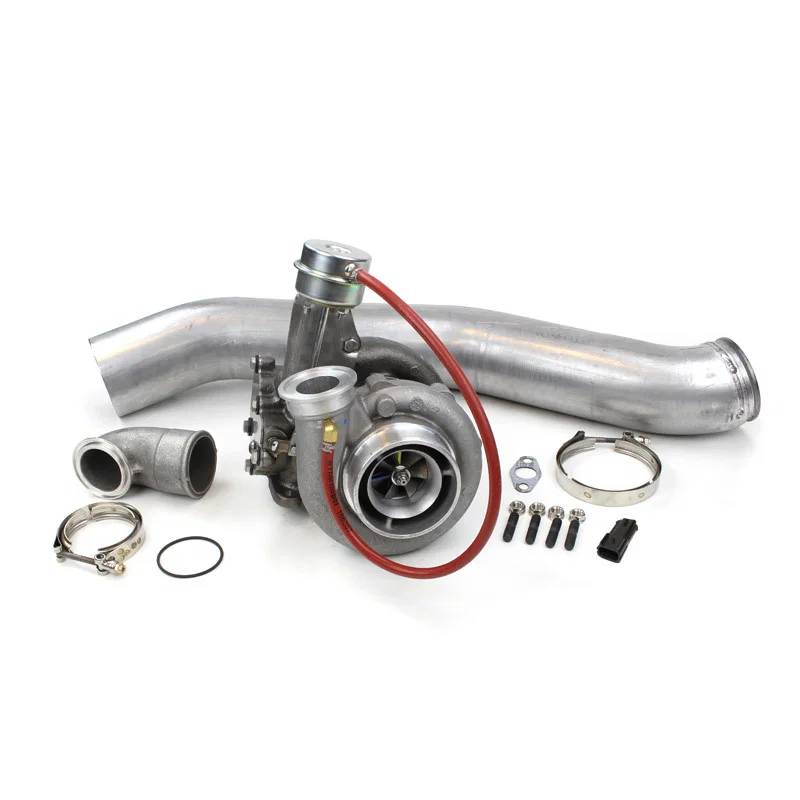 Industrial Injection 227429, Boxer 58 Turbo Kit w/ Bullet Blade Technology - 03-07 Cummins