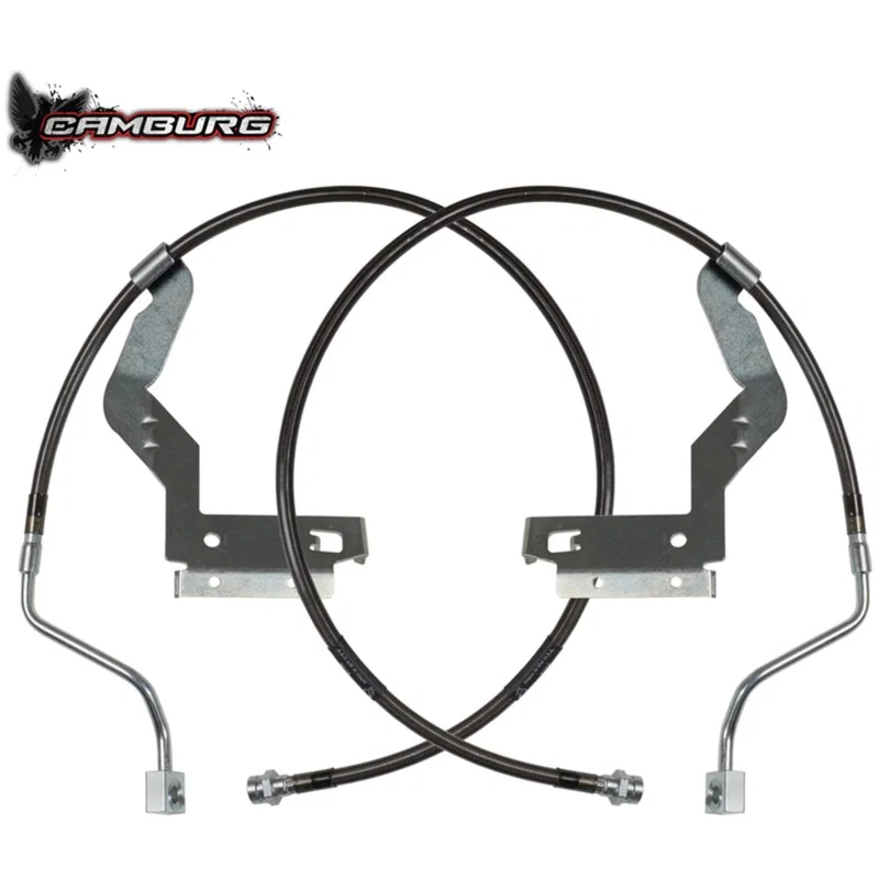 Camburg CAM-130026, 17-24 Ford F-250/350 4wd Extended Front Brake Line Kit (+3.5in. / 33.5in.L)