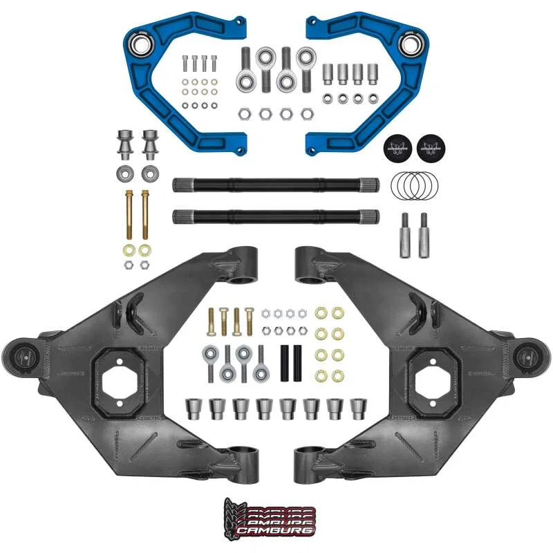 Camburg CAM-110243-K-BLU, 21-25 Ford Bronco 21-25 Trail Series L/T Kit w/ Axles (BILLET UCA) (KING BLUE)