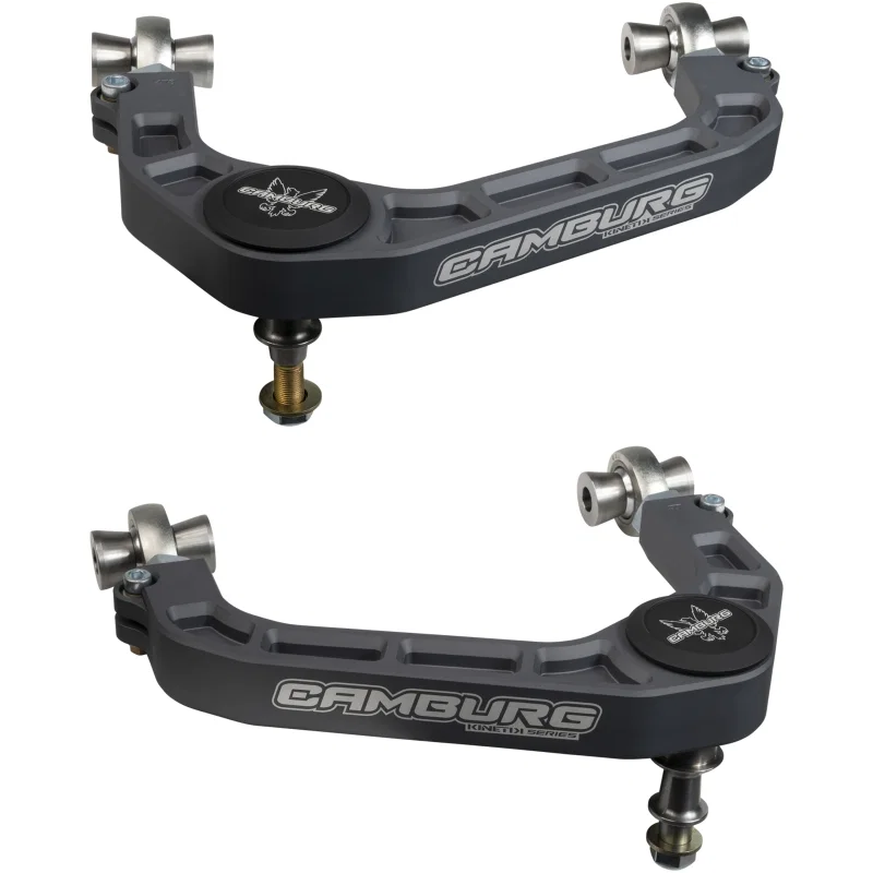 Camburg CAM-110211-GRY, Ford F-150 2WD/4WD 21-23 KINETIK V2 Performance Billet Uniball Upper Arms