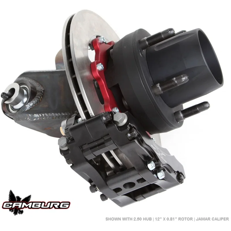 Camburg CAM-110095, Ford F-150 2wd 87-96 I-beam Race Spindle & 2.25 Front Hub Upgrade Kit