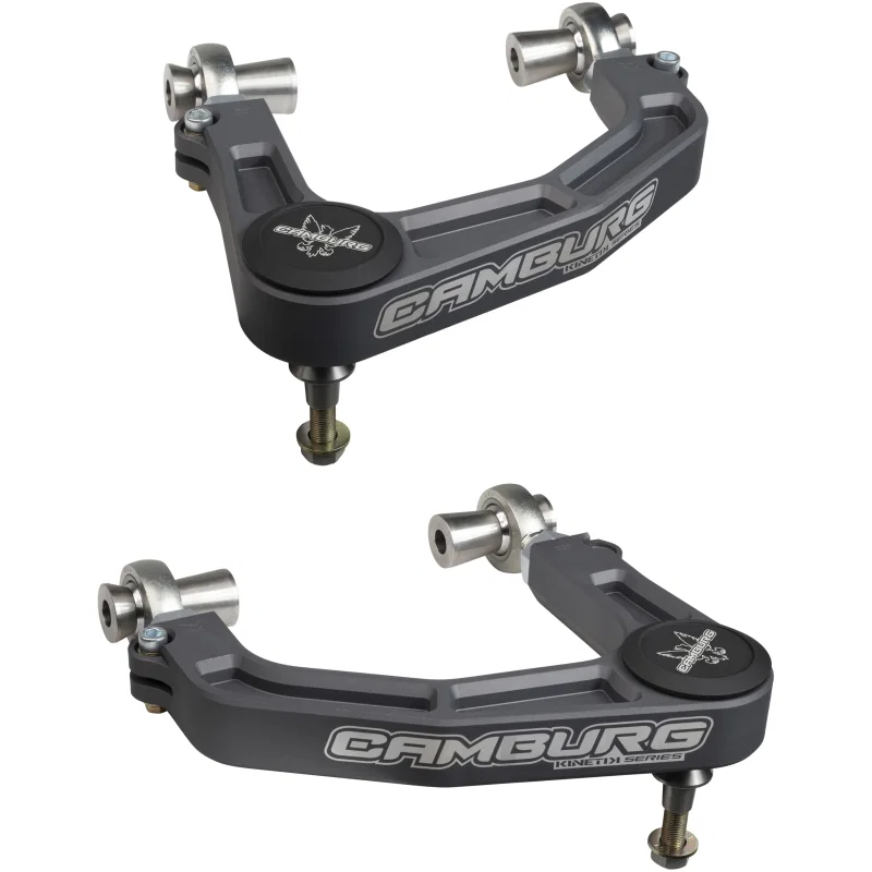 Camburg CAM-110250-GRY, Ford Ranger 2WD/4WD 19-23 KINETIK V2 Performance Billet Uniball Upper Arms
