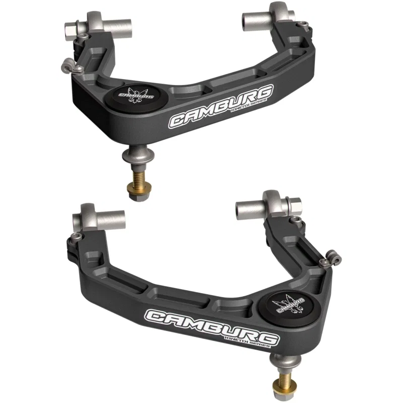 Camburg CAM-110307-GRY, 2024 Ford Ranger Raptor KINETIK Performance Billet Uniball Upper Arms (GRAY)
