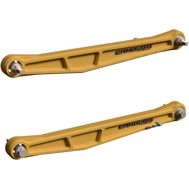 Camburg CAM-120038-GLD, Ford Ranger Raptor 24-25 KINETIK Series Rear Billet Lower Trailing Arm Kit (GOLD)