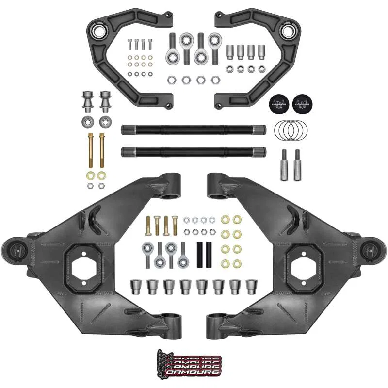 Camburg CAM-110243-K-GRY, 21-25 Ford Bronco 21-25 Trail Series L/T Kit w/ Axles (BILLET UCA) (GRAY)