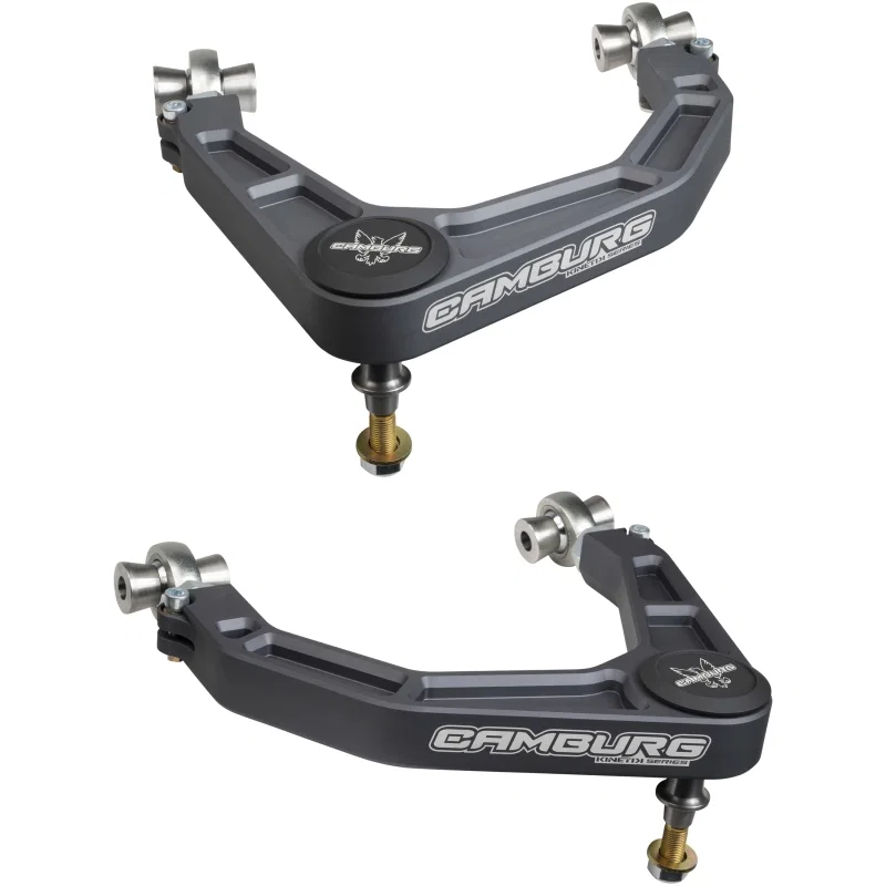 Camburg CAM-110233-GRY, Ford Raptor 17-23 KINETIK V2 Performance Billet Uniball Upper Arms