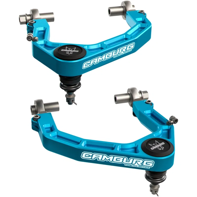Camburg CAM-110308-BLU, 2024+ Ford Ranger Raptor KINETIK Series Billet X-Joint XL Upper Control Arms - King Blue